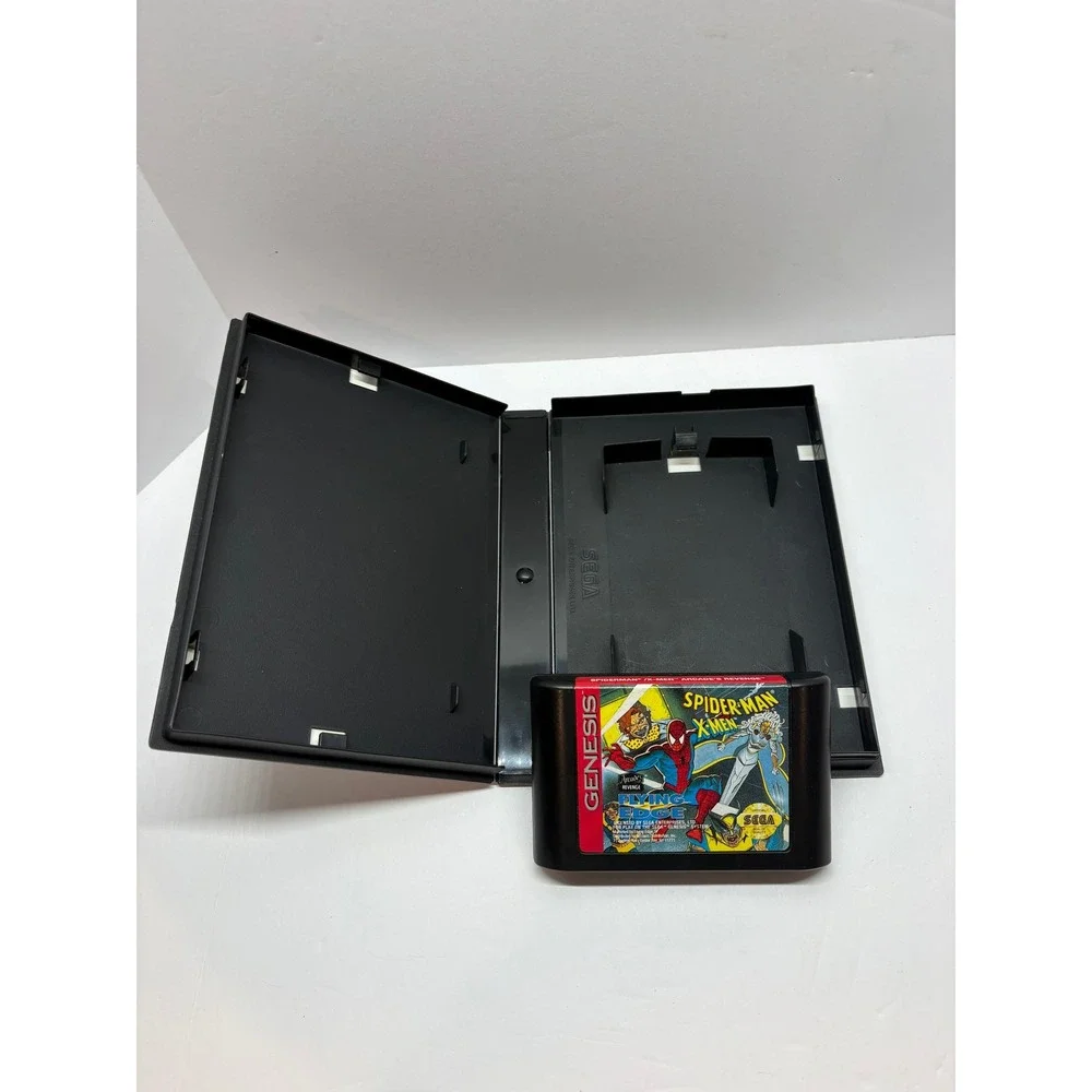 Video Game Sega Genesis Spider-Man X-Men Arcade's Revenge Flying Edge